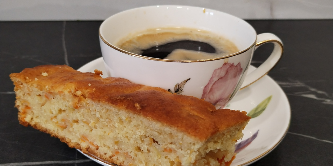 Морковный кекс к чаю.