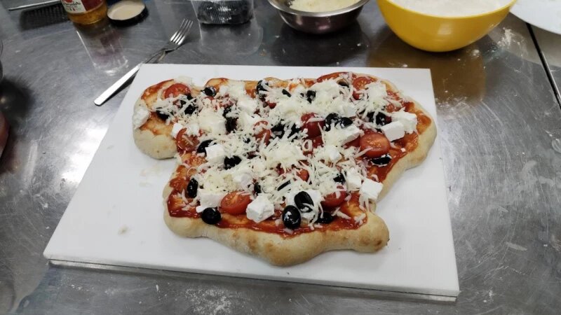     Мастер-класс по приготовлению пиццы. Юлия Дильман