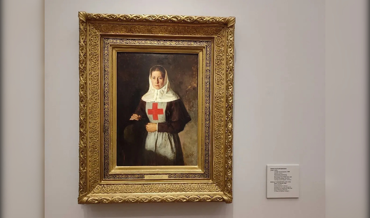На снимке картина Н.А. Ярошенко «Сестра милосердия» (1886 г.), Фото со страницы Ивановского областного художественного музея в соцсети «Вконтакте»