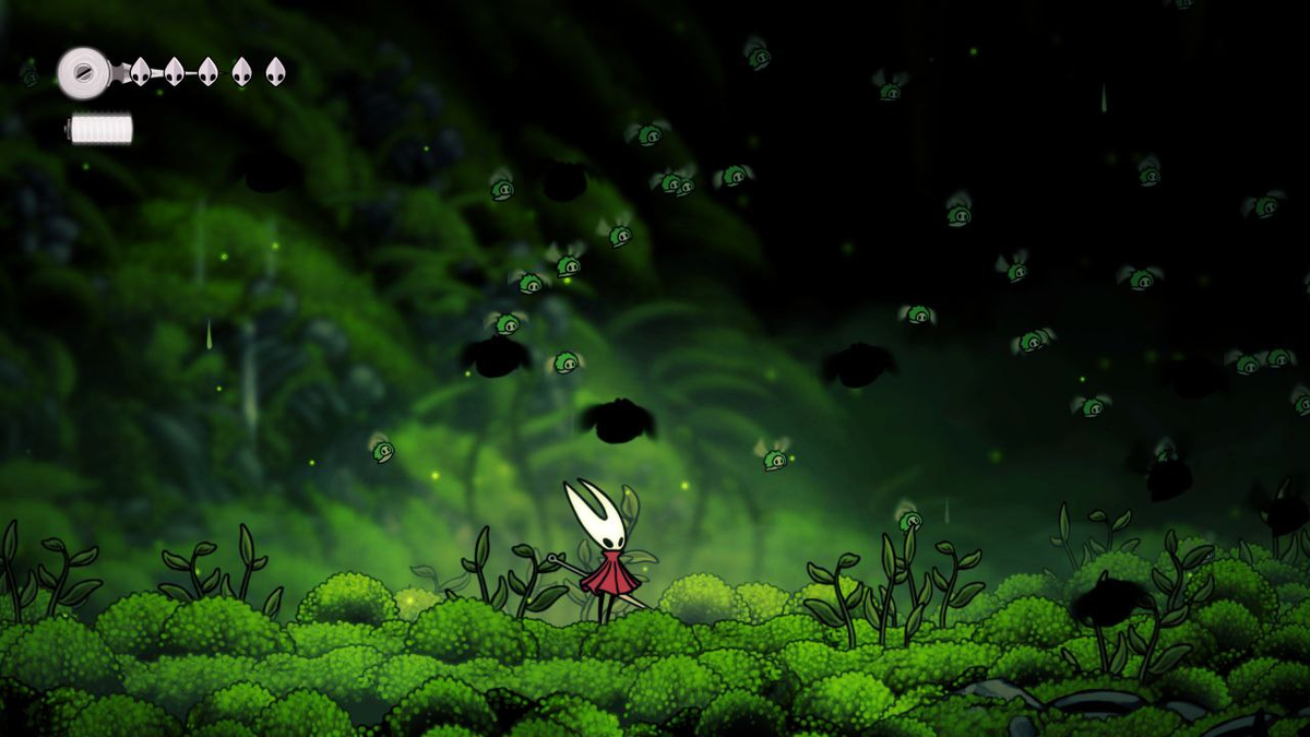 Скриншот из игры Hollow knight: Silksong