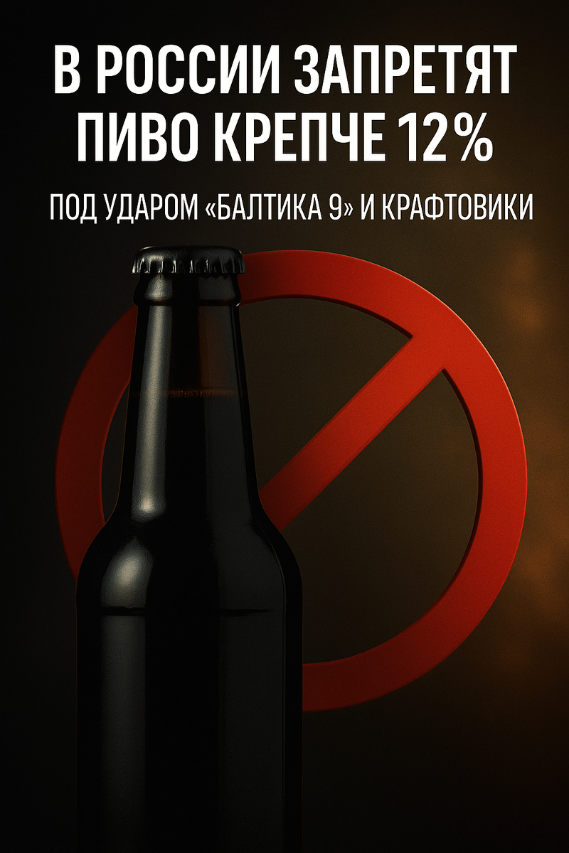 Новый ГОСТ оставит только “лёгкое” пиво. Крепкие сорта станут вне закона.