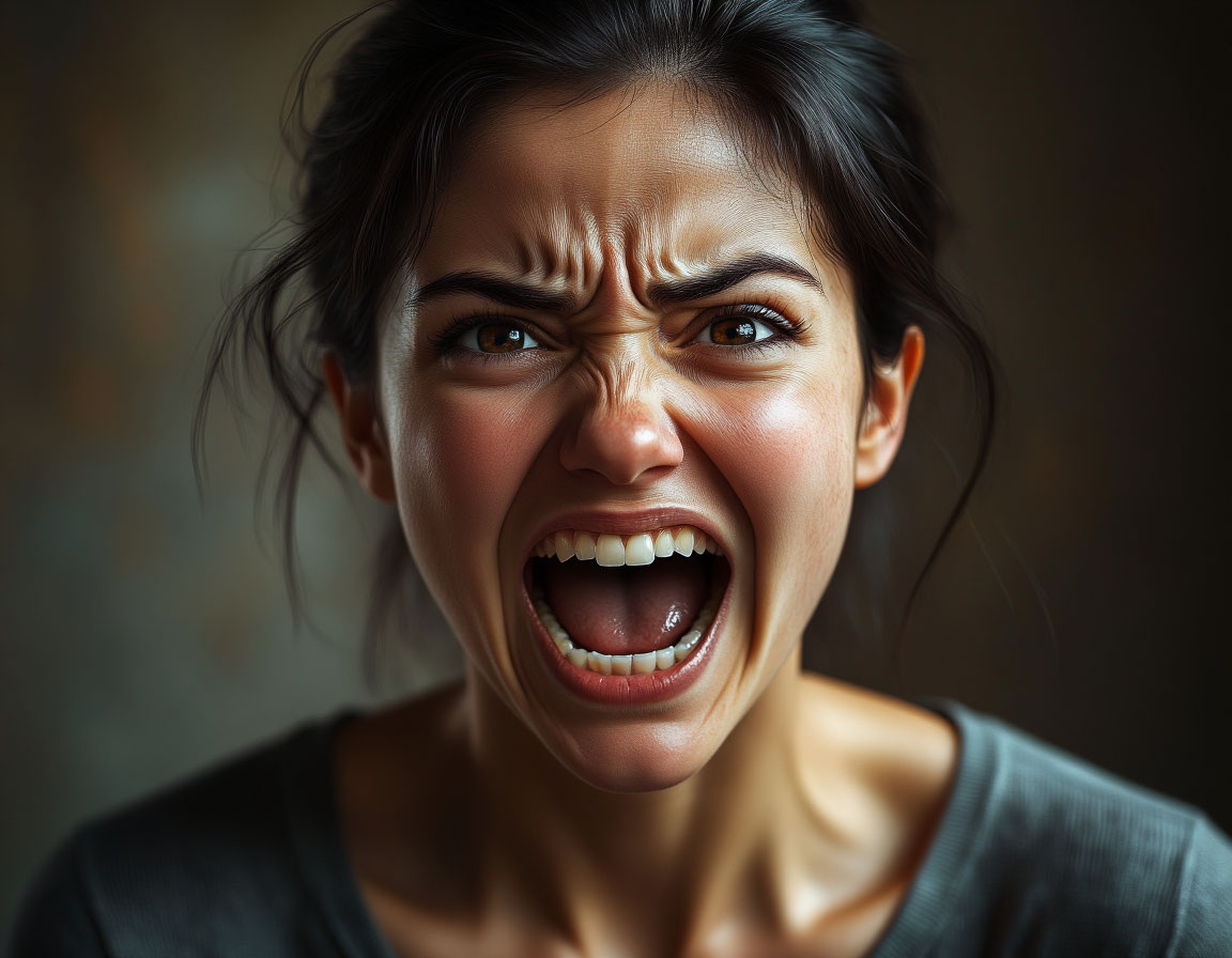 Человеческие эмоции многогранны. Создано при помощи ИИ.