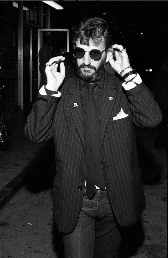 Ринго Старр в 1980 году. Фото Ральф Домингес.