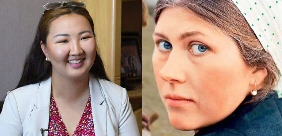 Угадайте - где тут монгольская женщина, а где - славянская? И в чем их различие?