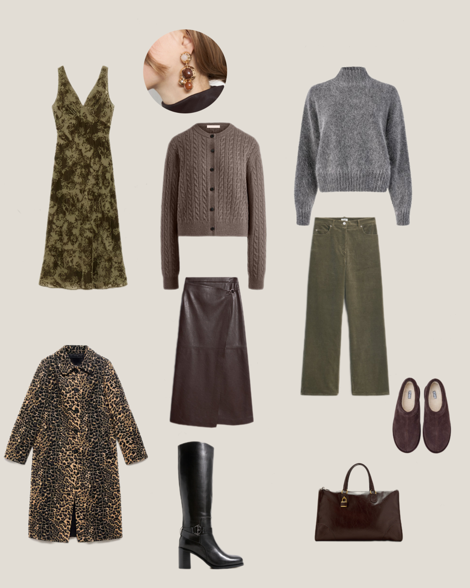 все бренды вещей указаны в Телеграм, ссылка в конце статьи 