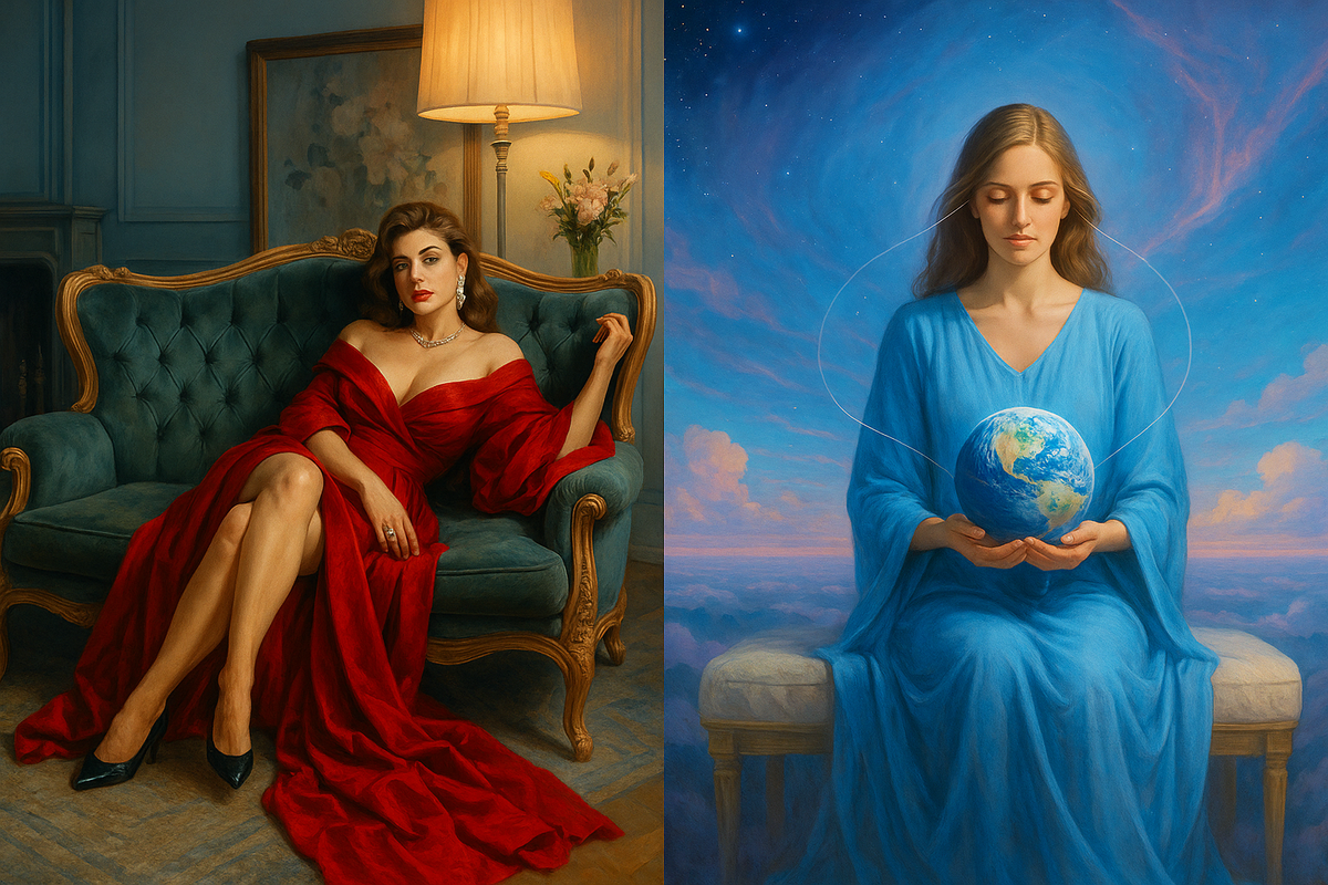 Две жизни - два мира в одной реальности