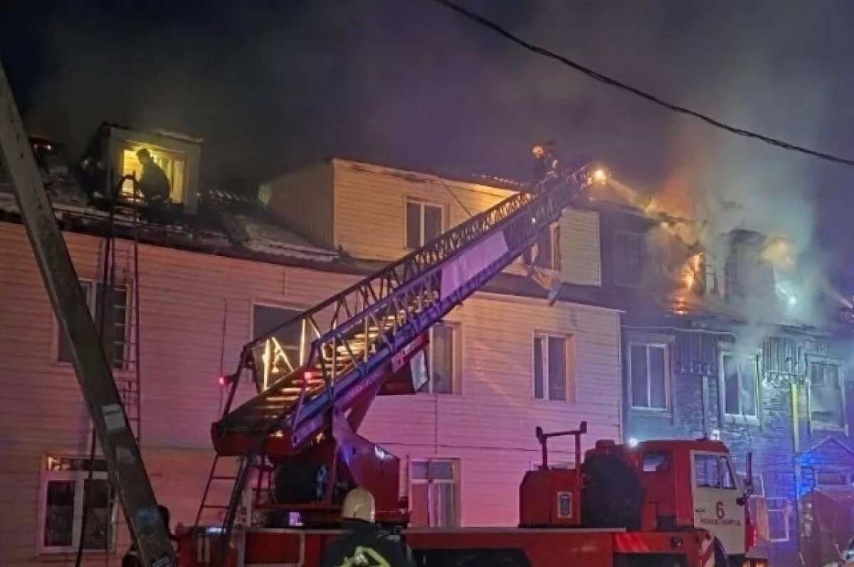    Сгоревший дом в Новосибирске признали аварийным еще шесть лет назад