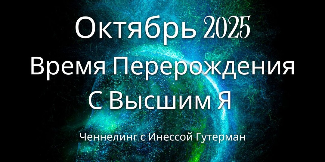 Октябрь: время перерождения с Высшим Я