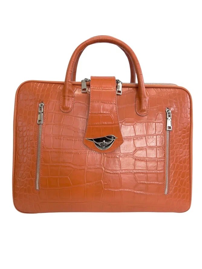 Кожаная сумка "Одри-14". Ателье Ирины Берзиной.