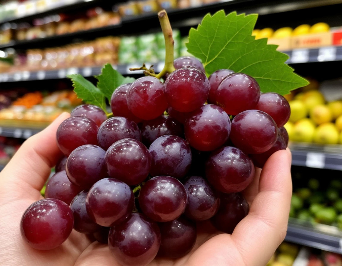    В магазинах появился огромный «пластиковый» виноград из Китая: что это такое и можно ли его есть? Отвечает биолог