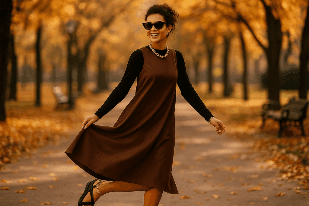    kak-nosit-longsilv-pod-sarafan-osenyu-5-stilnykh-idey-dlya-mnogosloynosti Veveya