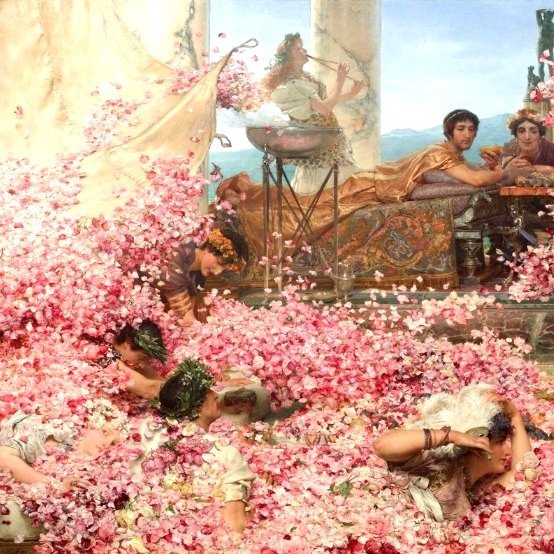 Розы в Древнем Риме.