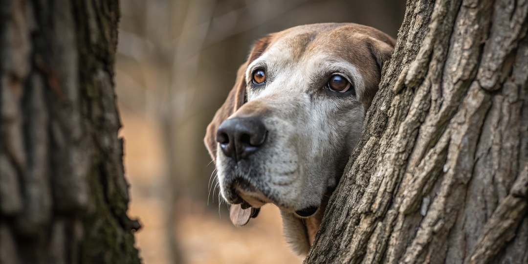 Михаил замер: из-за дерева на него грустно смотрела собака, которую он узнал бы из тысячи