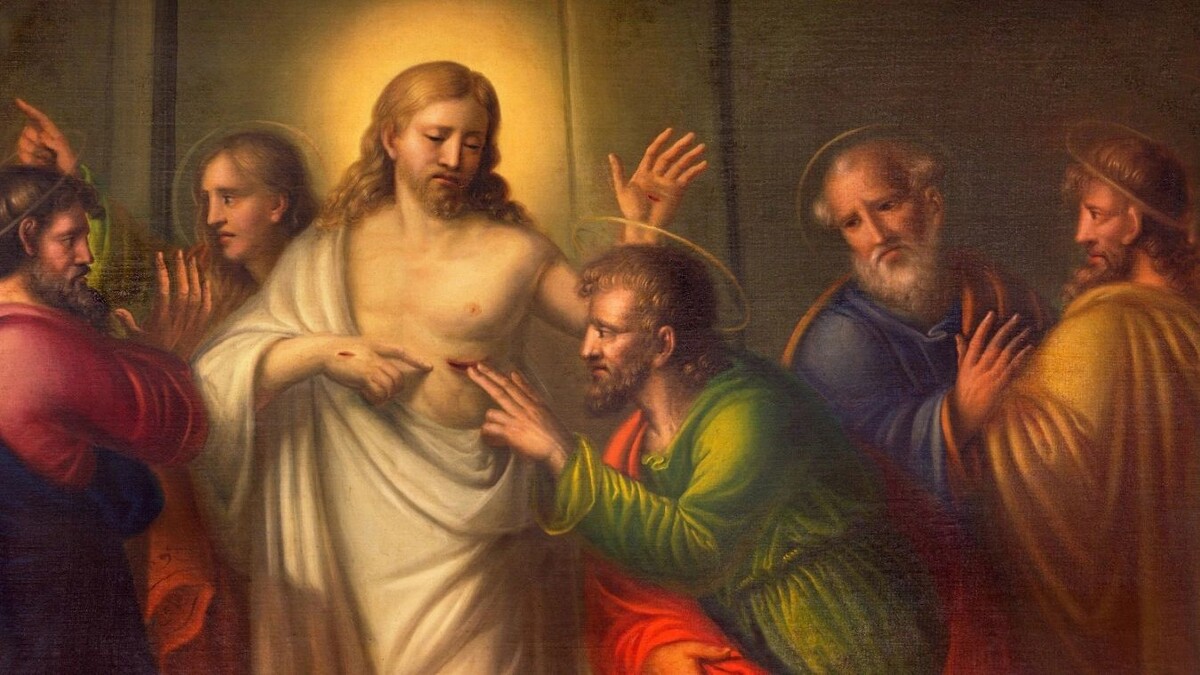    Картина «Сомнение святого Фомы» неизвестного художника. Фото: Renata Sedmakova/Shutterstock/Fotodom