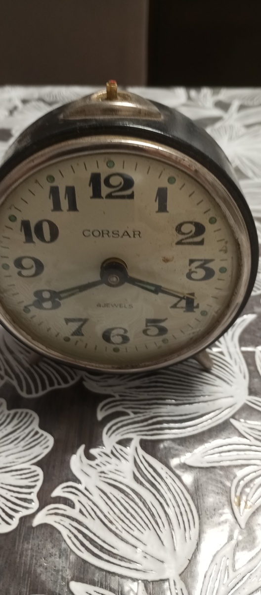 Вид циферблата со стрелками