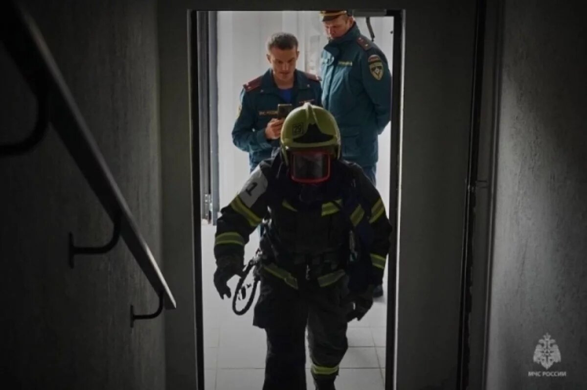    Пожарные Калининграда покорили 25-этажное здание