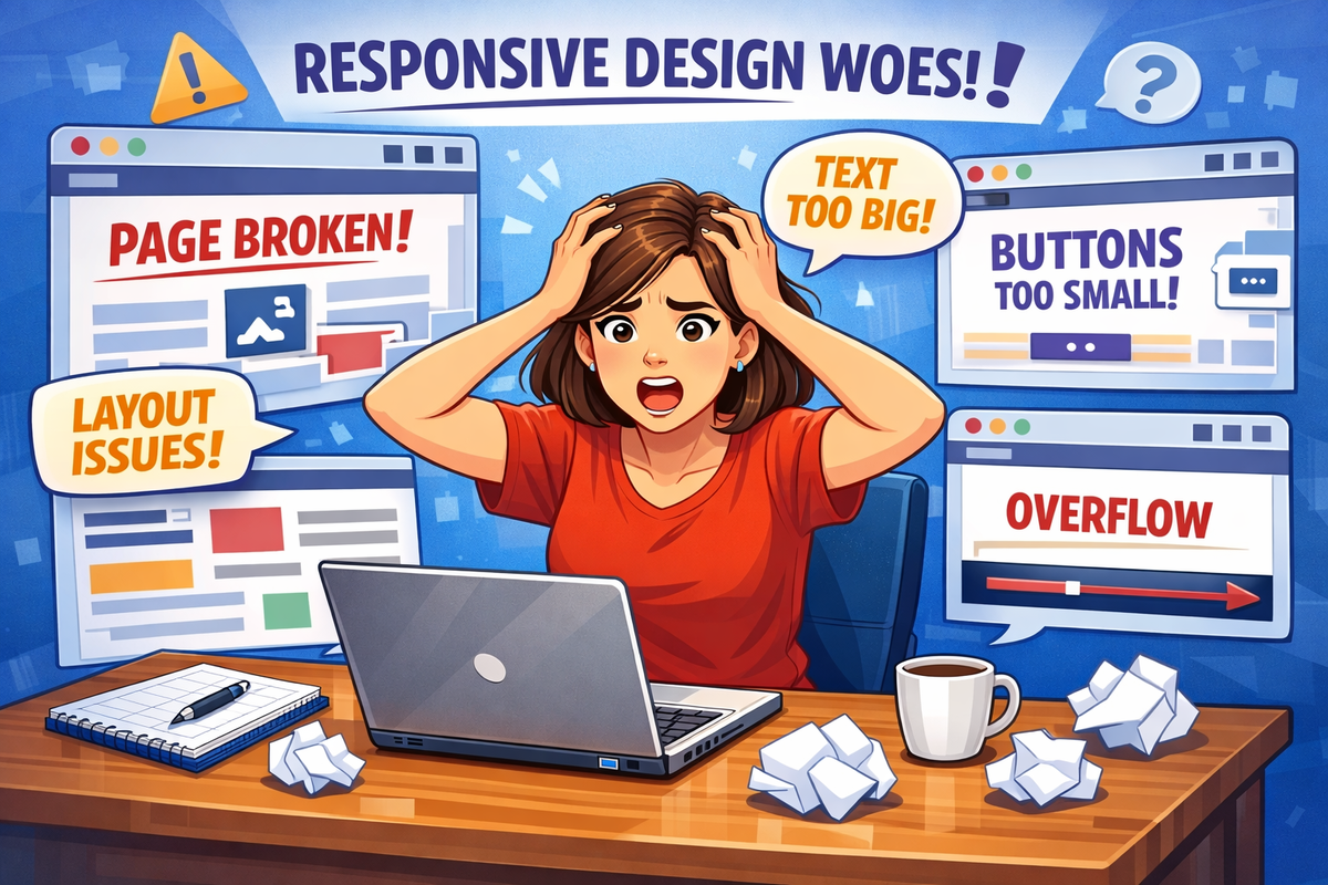 Раньше сделать сайт, который нормально выглядит и на компьютере, и на смартфоне, было квестом.