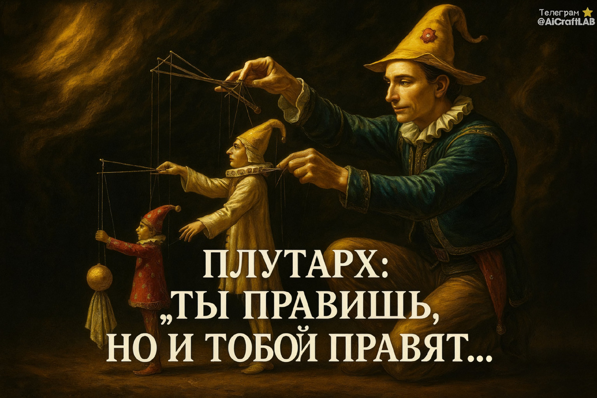 Плутарх: «Ты правишь, но и тобой правят…»