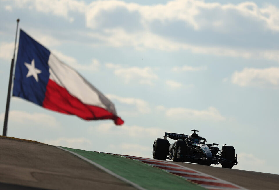    Трансляция спринта Формулы 1 в СШАLAT Images / Mercedes