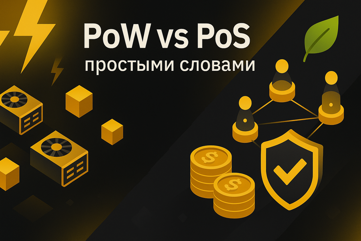 Что такое Proof of Work и Proof of Stake простыми словами: полное руководство по механизмам консенсуса в блокчейне 