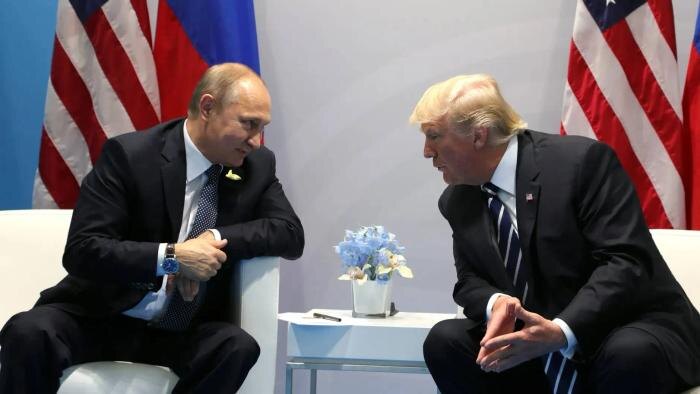 Владимир Путин и Дональд Трамп. Обложка © kremlin.ru