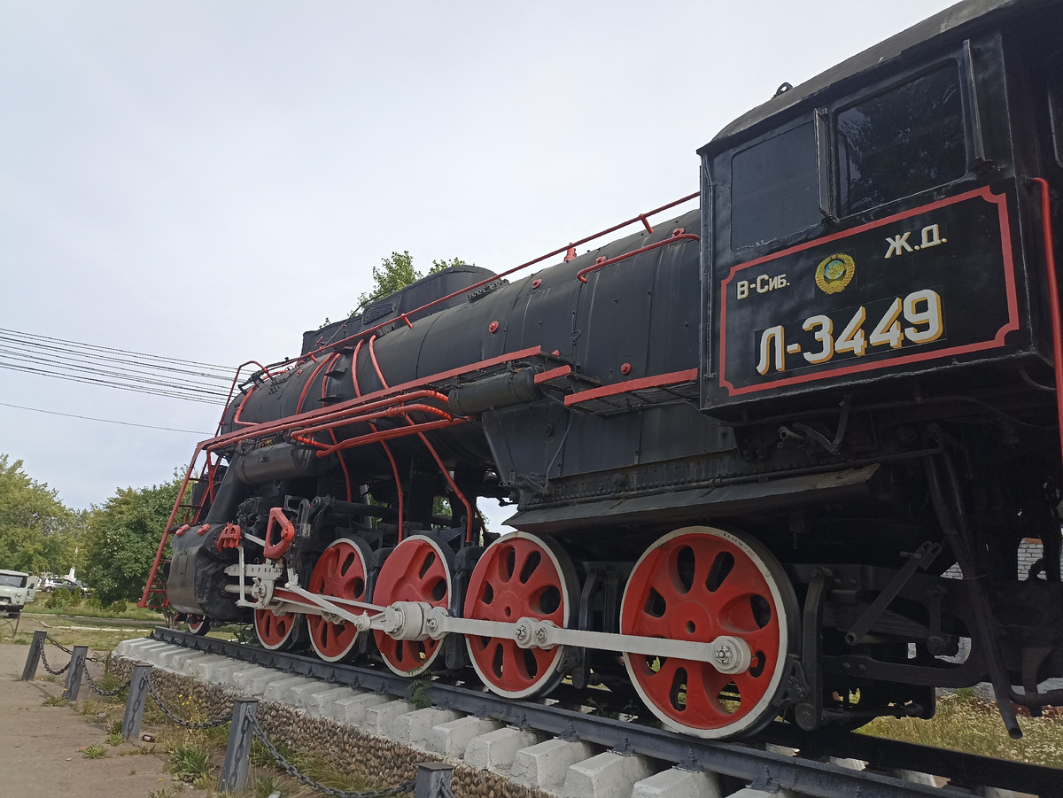 Паровоз в Тайшете