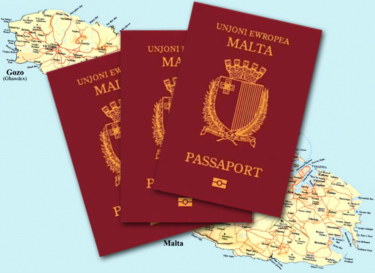 Паспорт Мальты, фото из интернета 