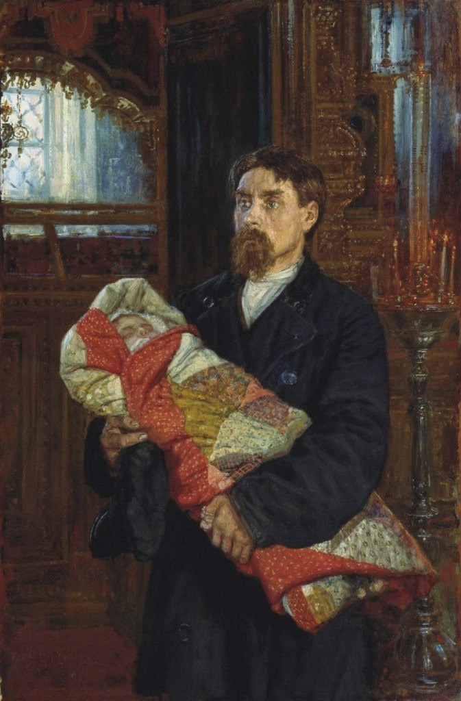Константин Аполлонович Савицкий (1844-1905) «Отец», 1896 год. Холст, масло. Размеры: 112 x 75 см. Инв. Ж-475. Таганрогский художественный музей. Фото картины взято из открытых источников.