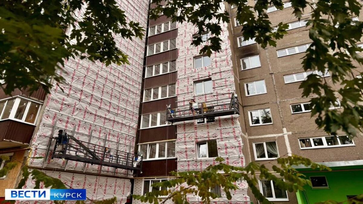    Завершается восстановление домов, пострадавших от вражеских атак