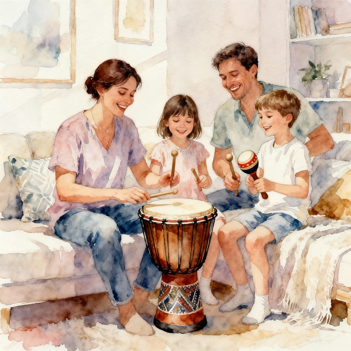 Семья - "Музыкальный домашний Флортайм"