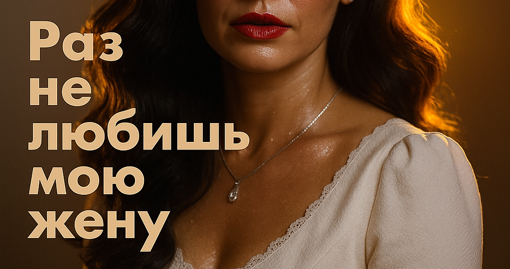 Раз не любишь мою жену — вали из моей жизни. Муж этого не сказал