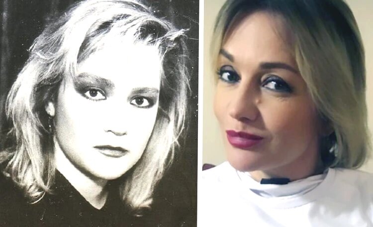 Татьяна Буланова в молодости и сейчас.