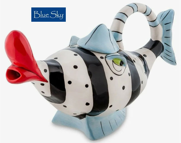 Чайник Голубая рыба