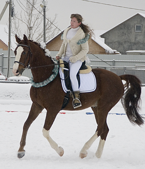 2012 год, ездила я плохо, но была очень уверенна в себе
