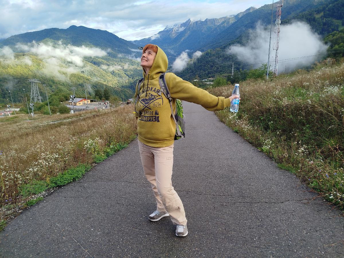 Роза Хутор, Озёрный траверс