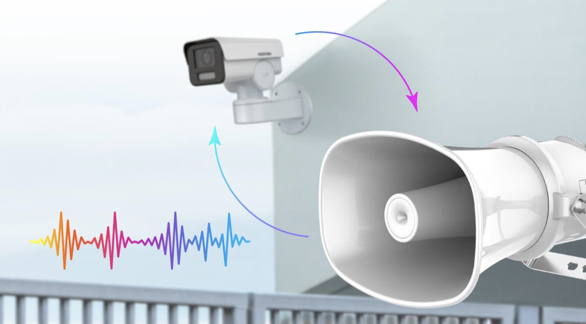 IP сетевыe громкоговорителb Hikvision (Network Horns).