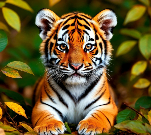 Маленькие забавные детёныши кошачьих - такие милые и смешные.