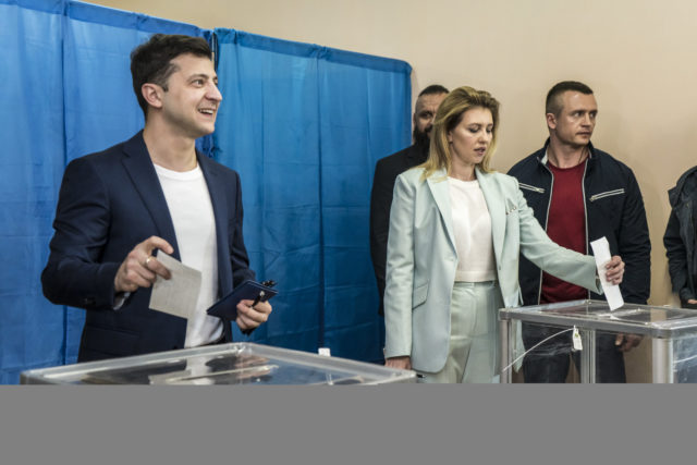 Владимир и Елена Зеленские. Источник изображения: сайт peopletalk.ru