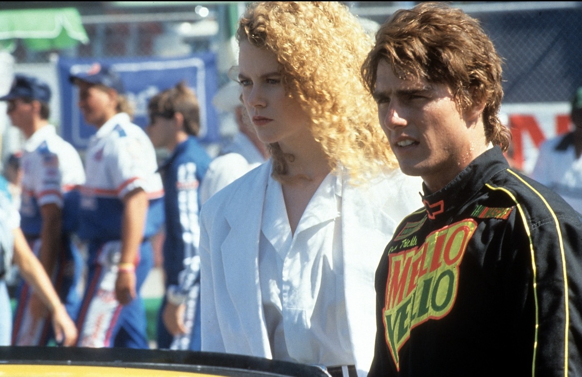 1990 год, кадр из фильма «Дни грома» (Days of Thunder)
