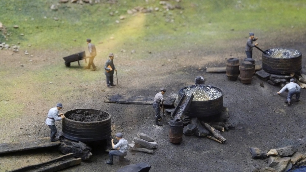 В музее нефти, Шугурово (Татарстан)