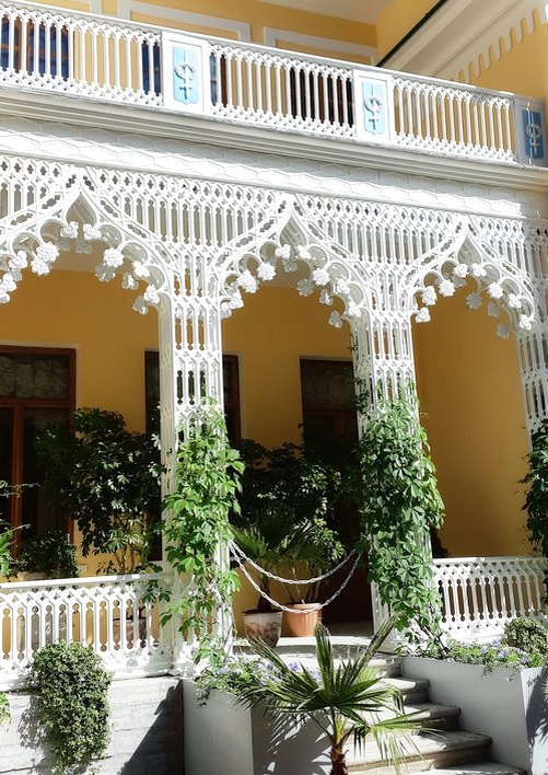 Террасса дворца Коттедж. Фото из личного архива, 2019/