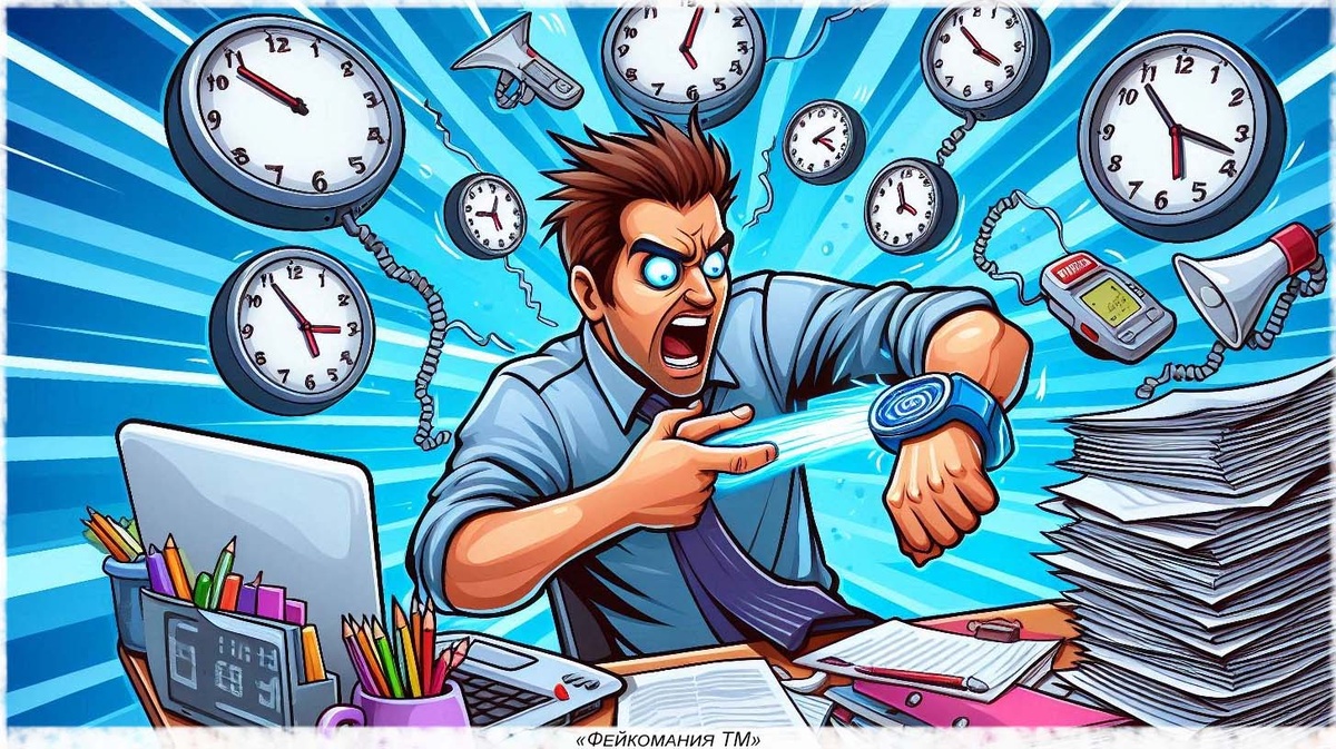 ДеадлайнДилатор - Один из пародийных продуктов