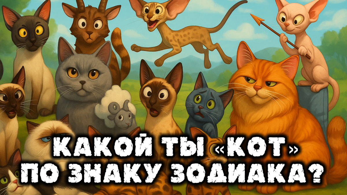 Какой Ты Кот По Знаку Зодиака?