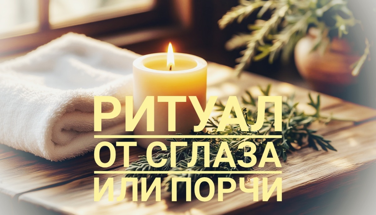 Ритуал по снятию сглаза или порчи