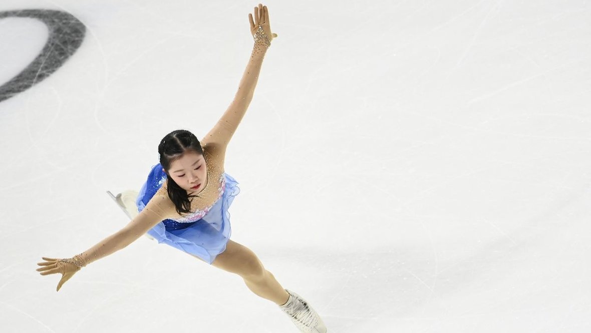    Ами Накаи выиграла первый этап Гран-при ISU в Анже. AFP