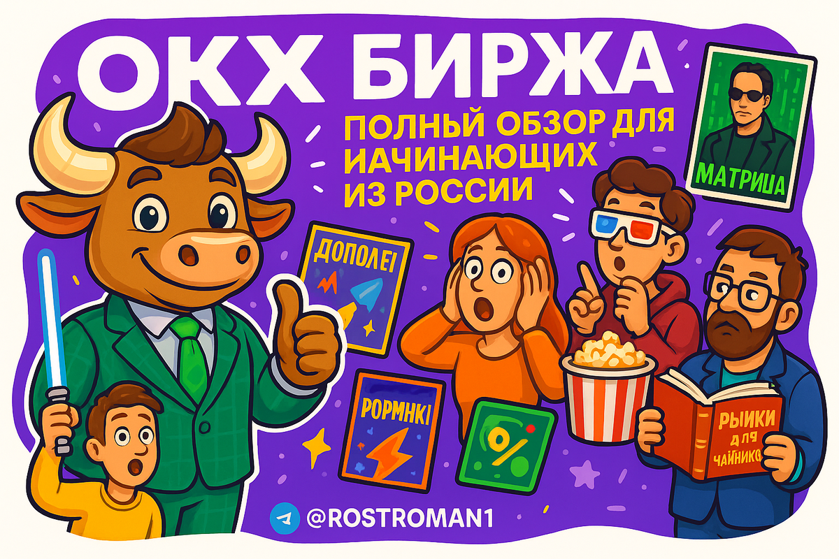    OKX биржа для новичков из России: 7 скрытых ловушек и способ их обойти РоСТ | Роман о Системном Трейдинге