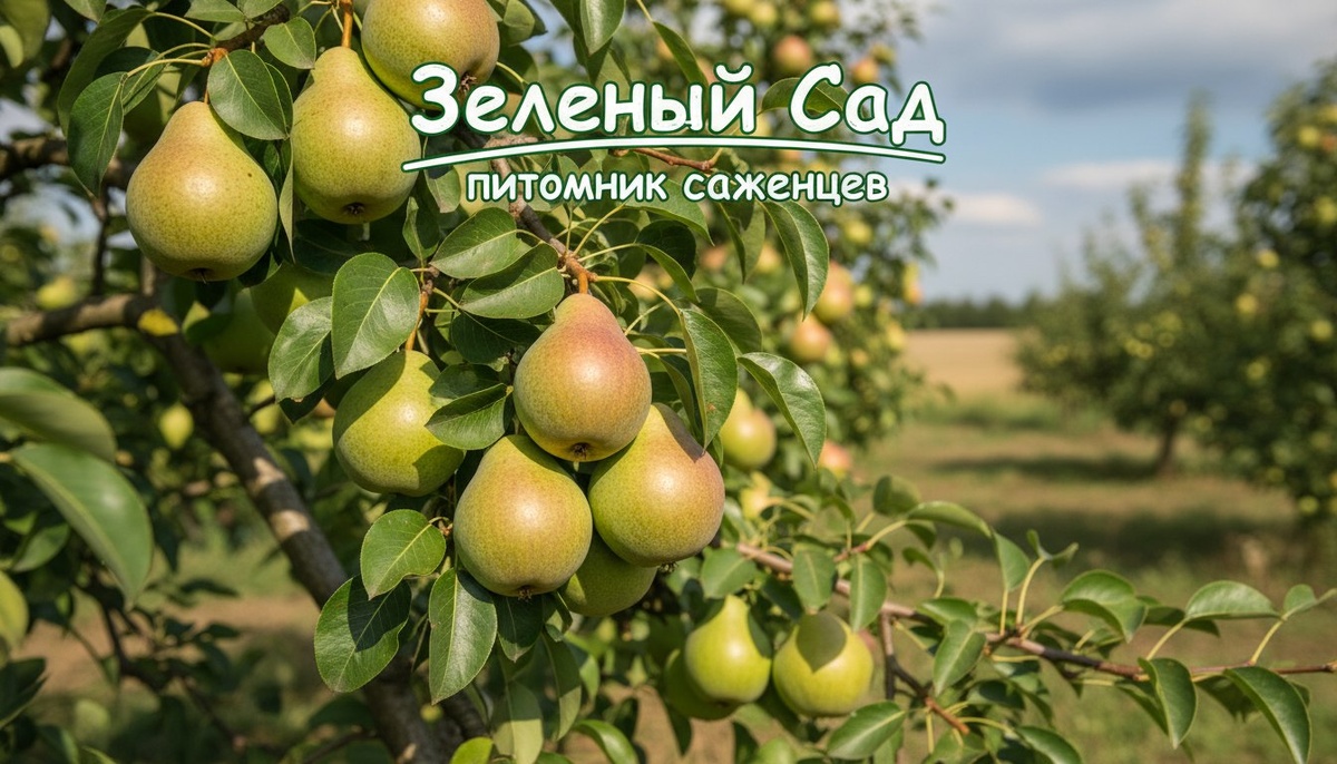 Выбор саженцев груши в Уфе.