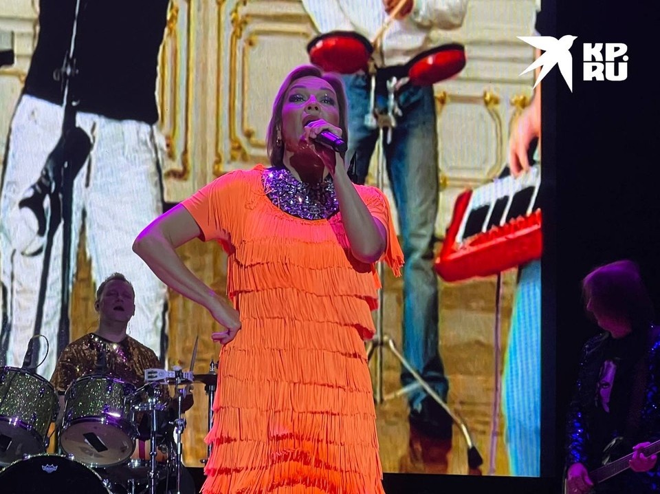 Татьяна Буланова в Тюмени 18 октября Фото: Алексей КОСЕНЧУК