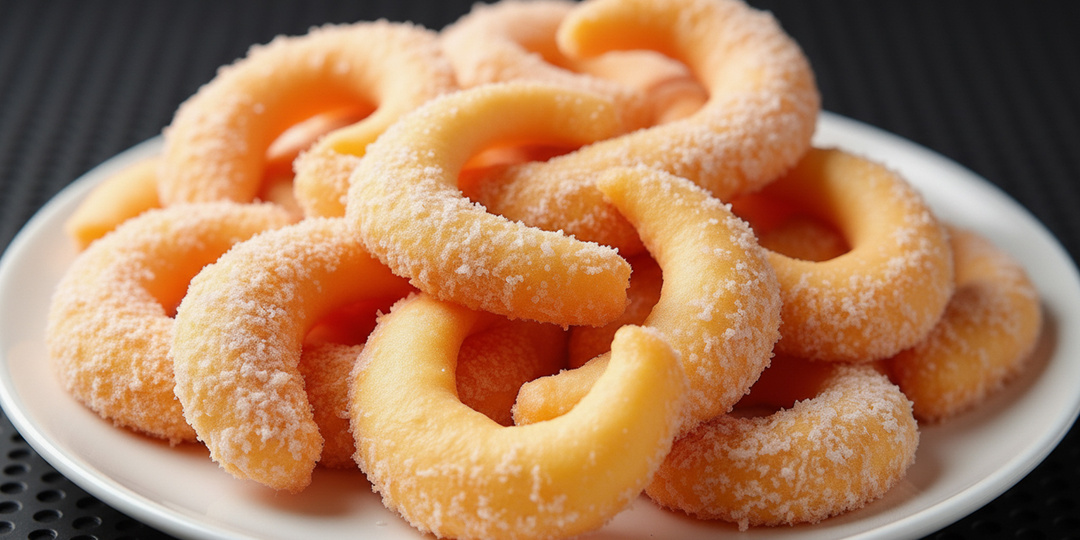 Пышное печенье без духовки — с джемом и кокосовой стружкой