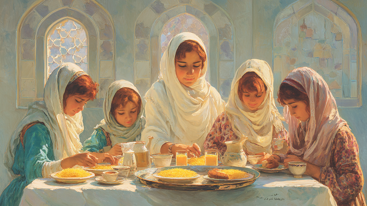 Балалит на утреннем завтраке в Бахрейне